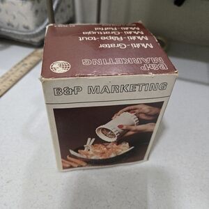 Still In Box Vintage Multi Grater